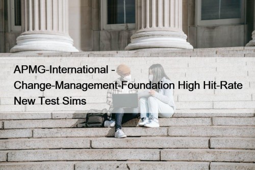 APMG-International - Change-Management-Foundation High Hit-Rate New Test Sims